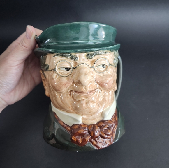 RARE!! Vintage Royal Doulton Mr. Pickwick Toby Jug- Gift for him - Picture 9 of 13